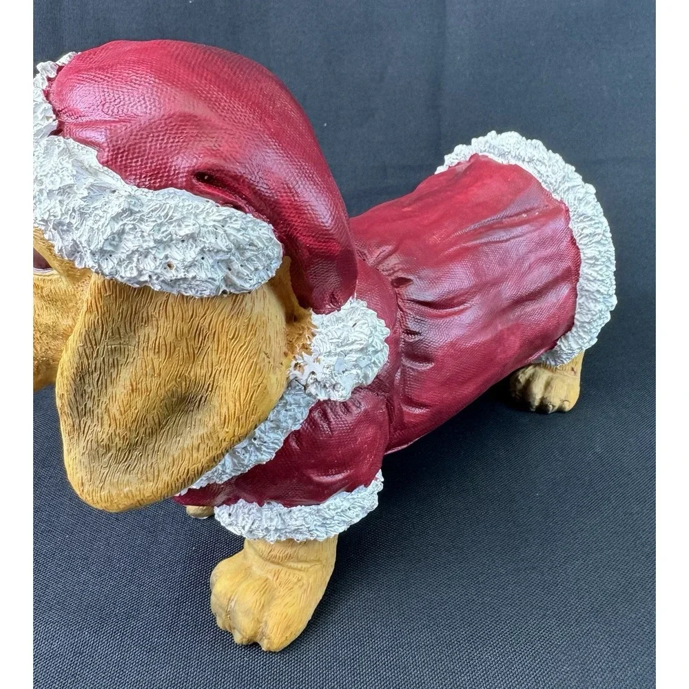 2012 Cracker Barrel Snow Friends Holiday Dachshund Dog Figurine